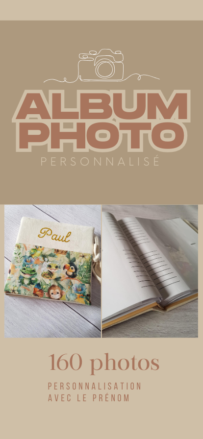 album photo personnalisé